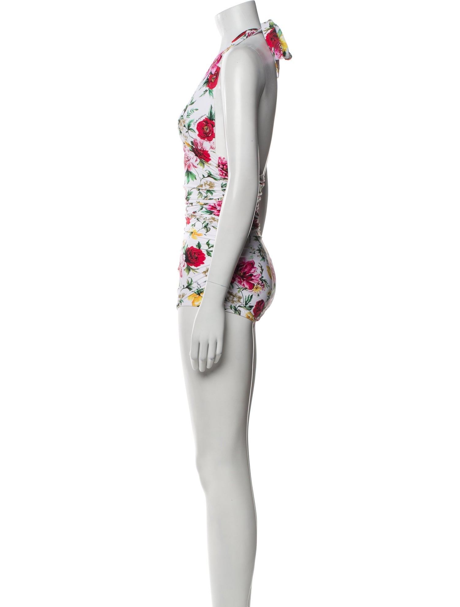 Dolce & Gabbana Floral Print One-Piece