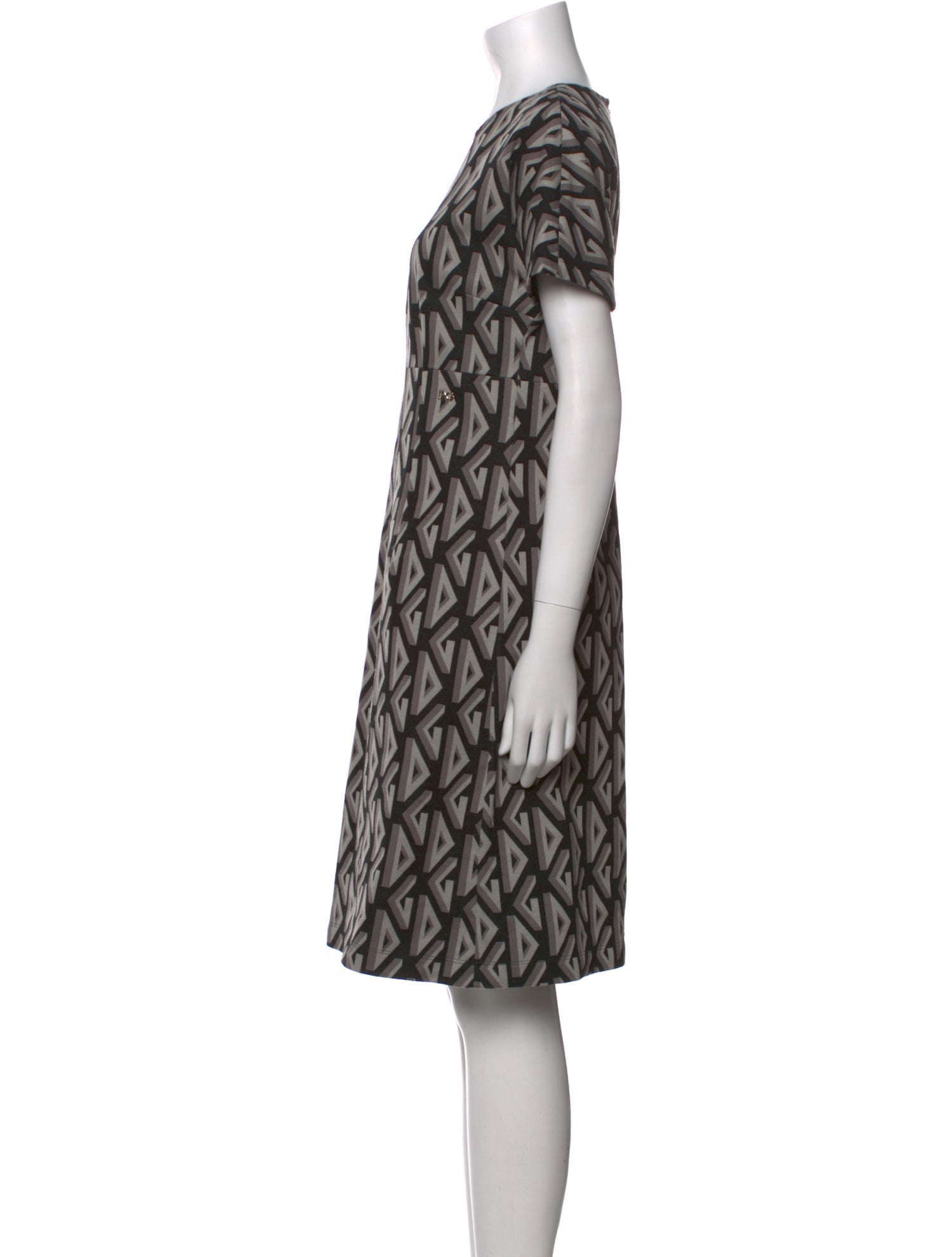 Dolce & Gabbana Printed Knee-Length Dress w/ Tags