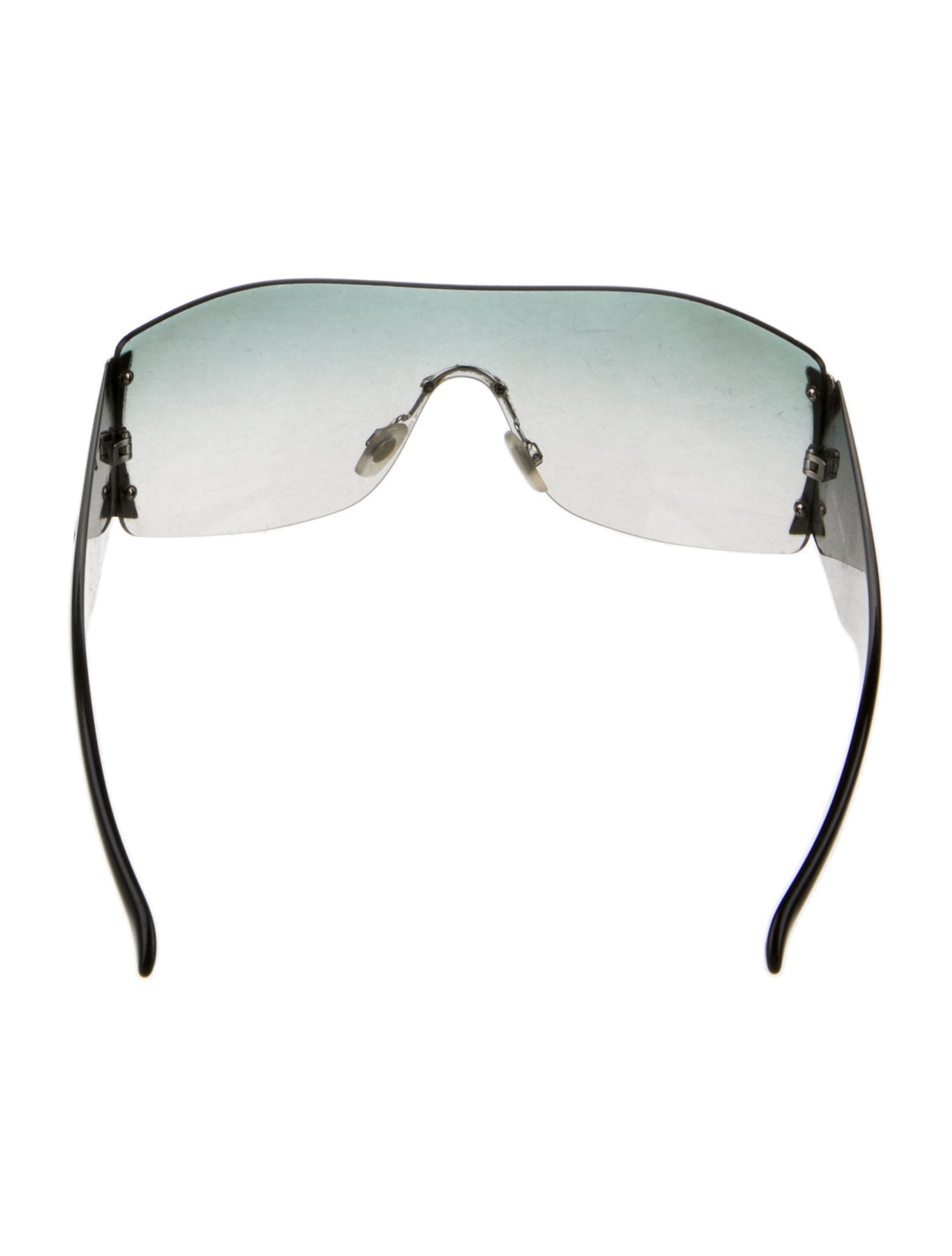 Dolce & Gabbana Shield Gradient Sunglasses