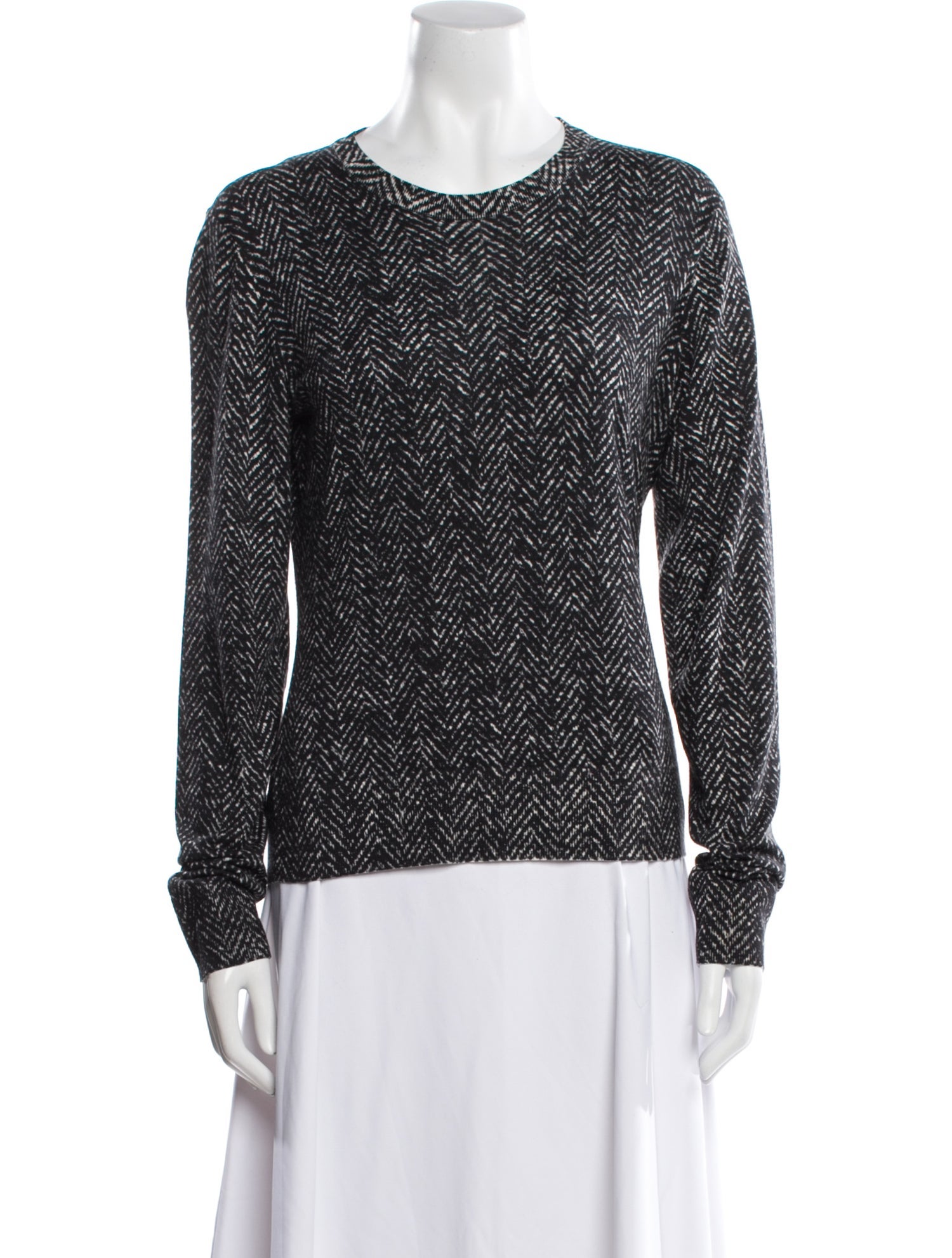 Dolce & Gabbana Virgin Wool Crew Neck Sweater