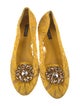 Dolce & Gabbana Lace Lace Pattern Ballet Flats