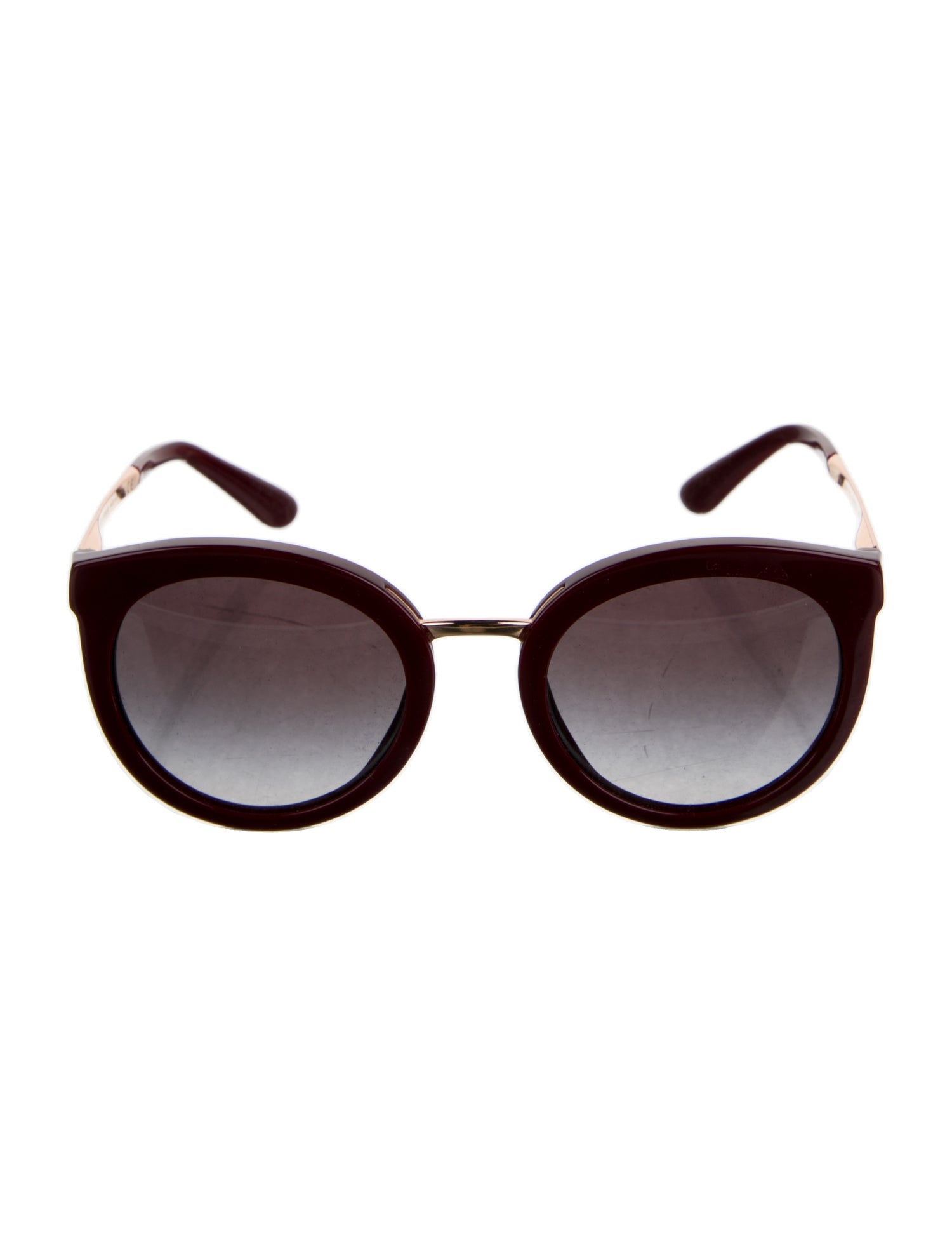 Dolce & Gabbana Oversize Gradient Sunglasses