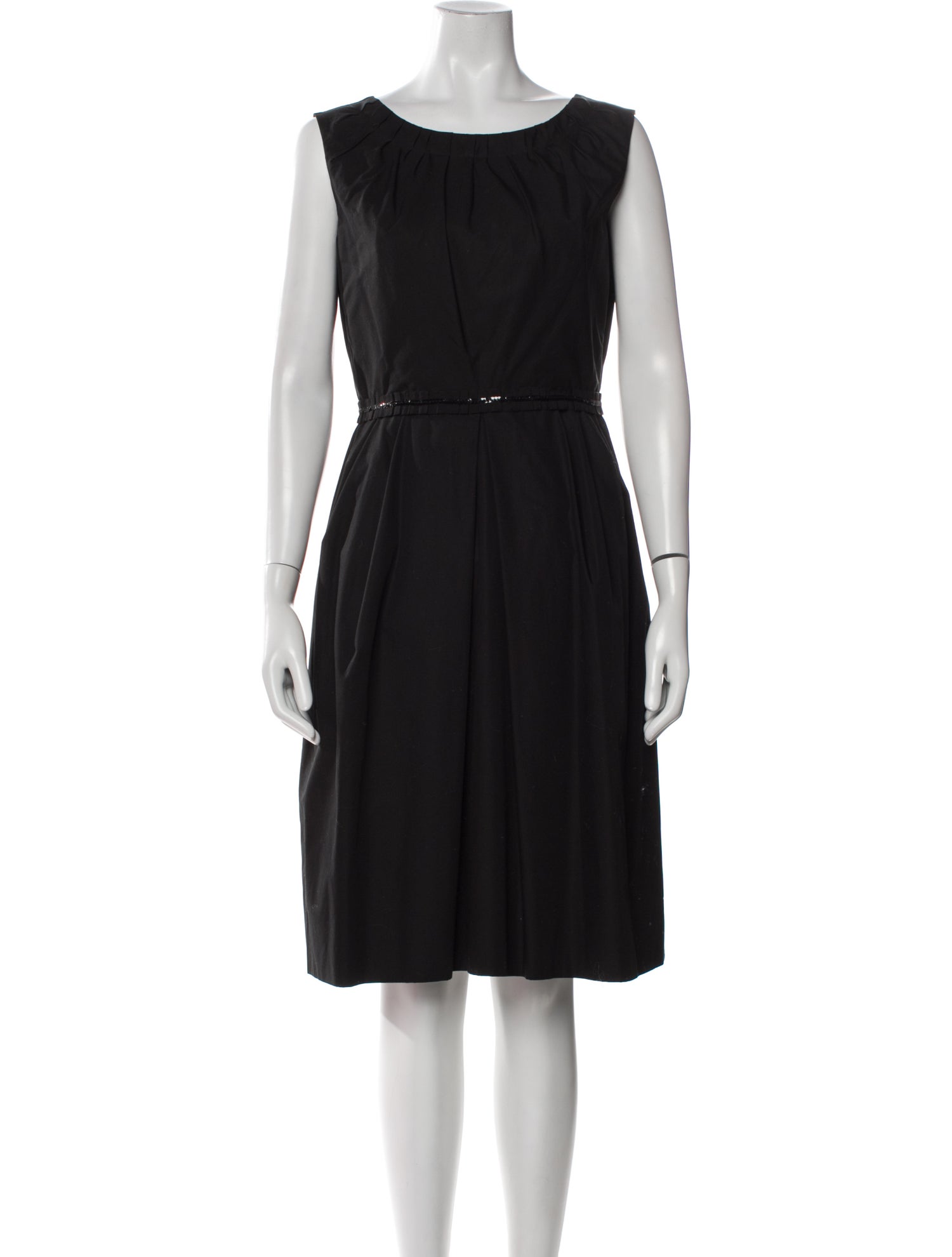 Dolce & Gabbana Bateau Neckline Knee-Length Dress