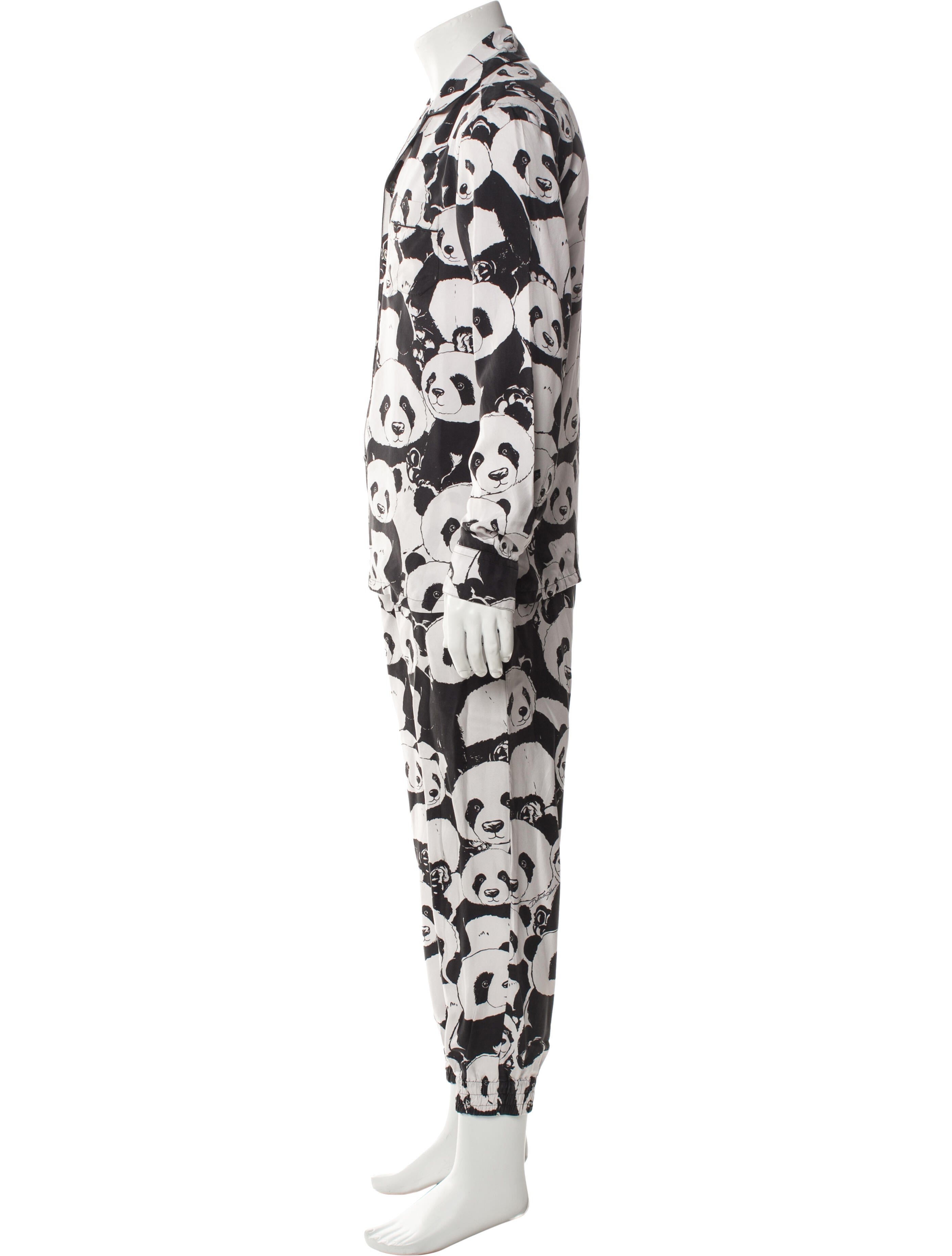 Dolce & Gabbana Silk Printed Pajama Set