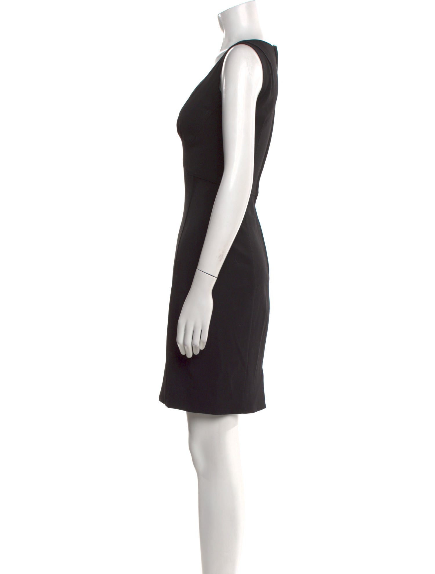 Dolce & Gabbana Virgin Wool Mini Dress