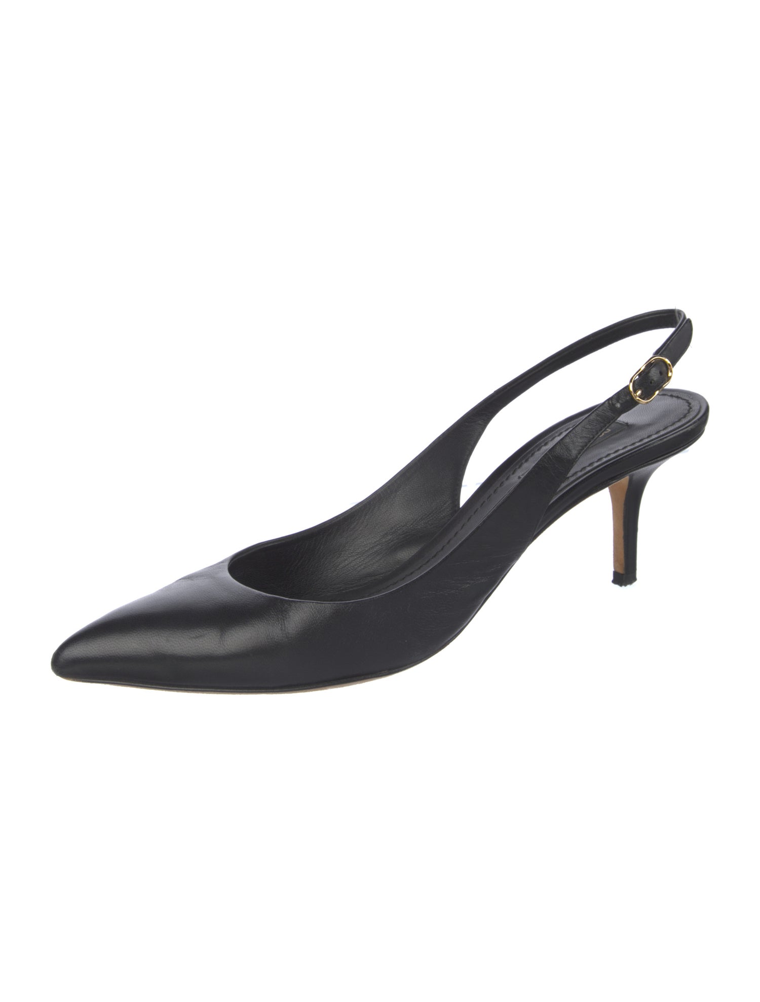 Dolce & Gabbana Leather Slingback Pumps