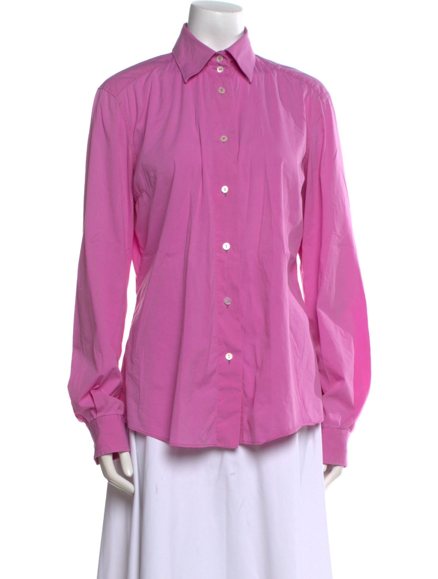 Dolce & Gabbana Long Sleeve Button-Up Top