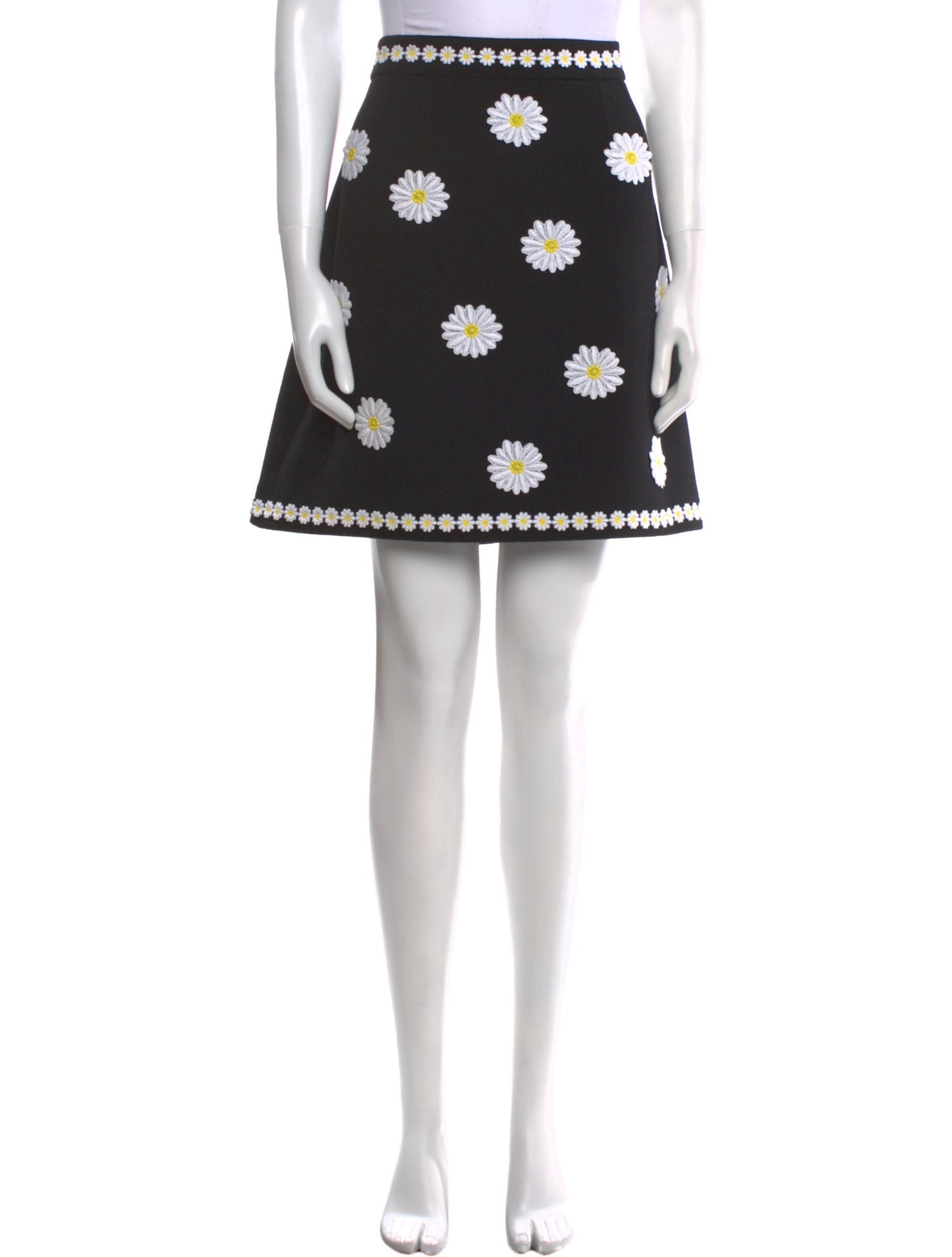 Dolce & Gabbana Wool Mini Skirt