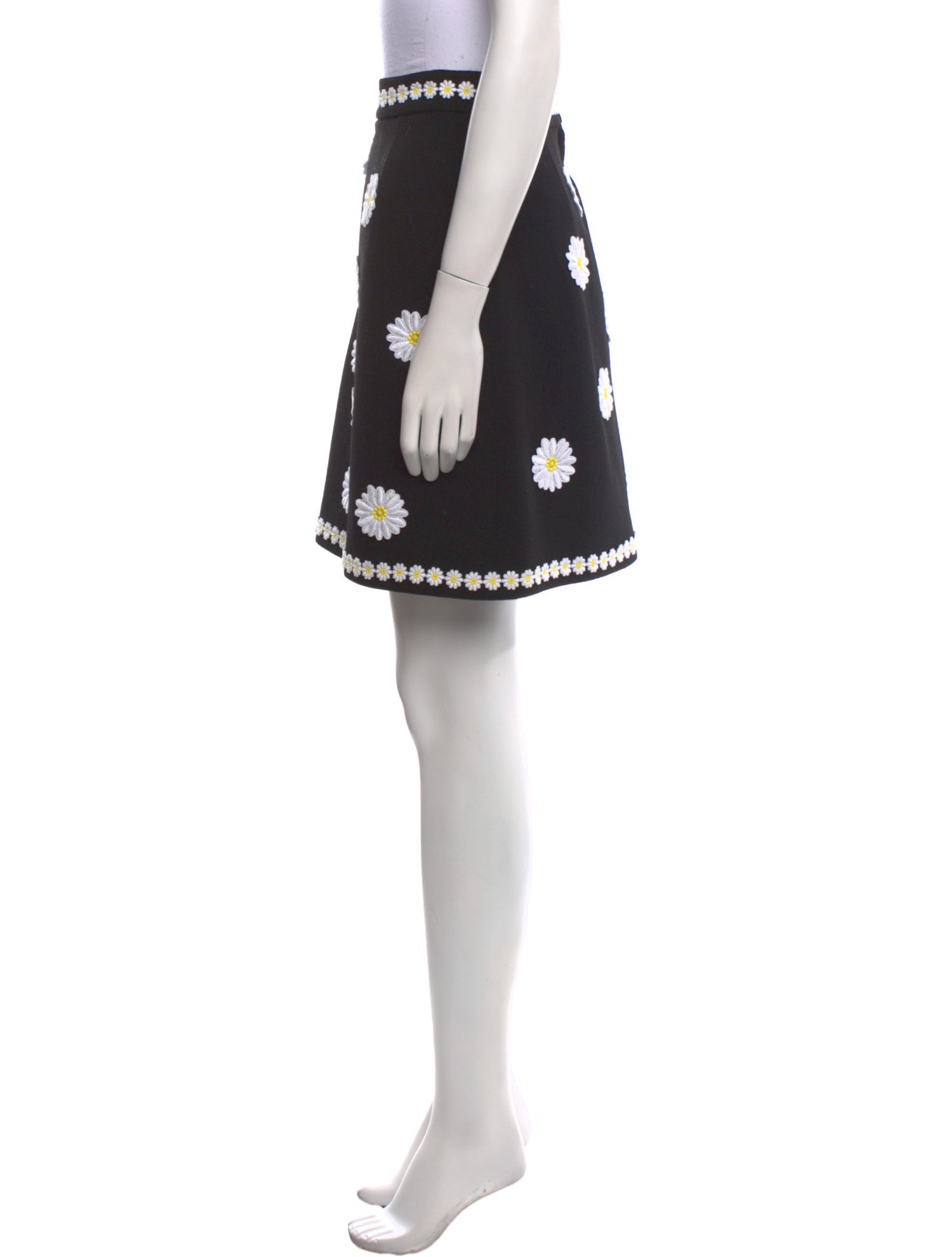 Dolce & Gabbana Wool Mini Skirt