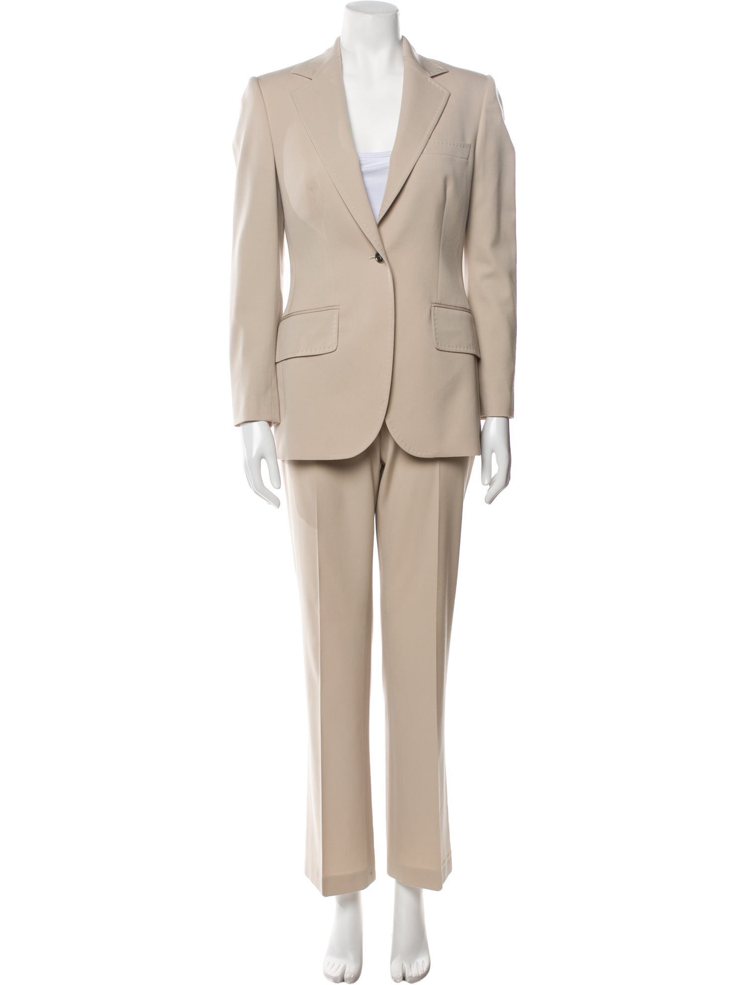 Dolce & Gabbana Virgin Wool Pantsuit