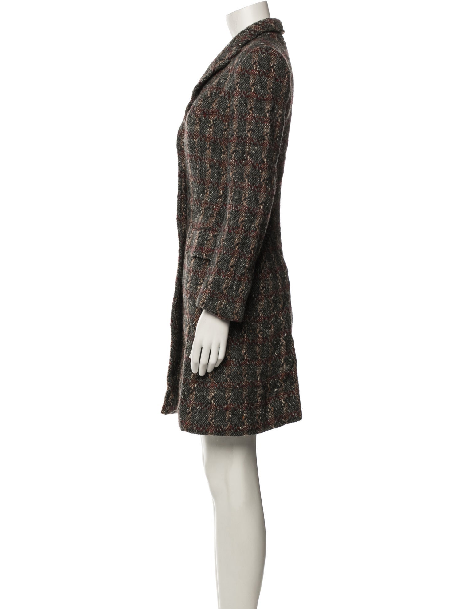 Dolce & Gabbana Vintage Tweed Coat