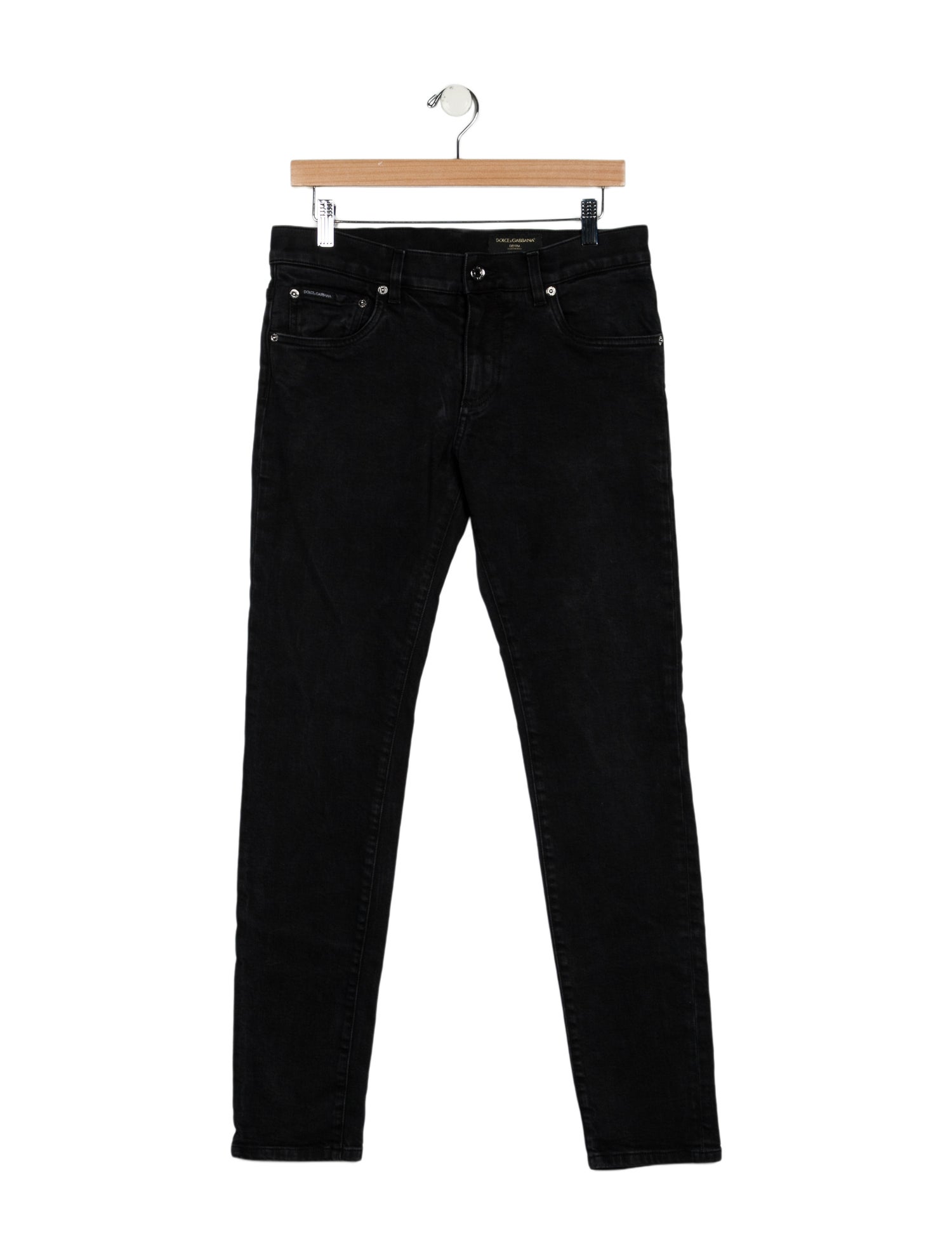 Dolce & Gabbana Mid-Rise Straight Leg Jeans