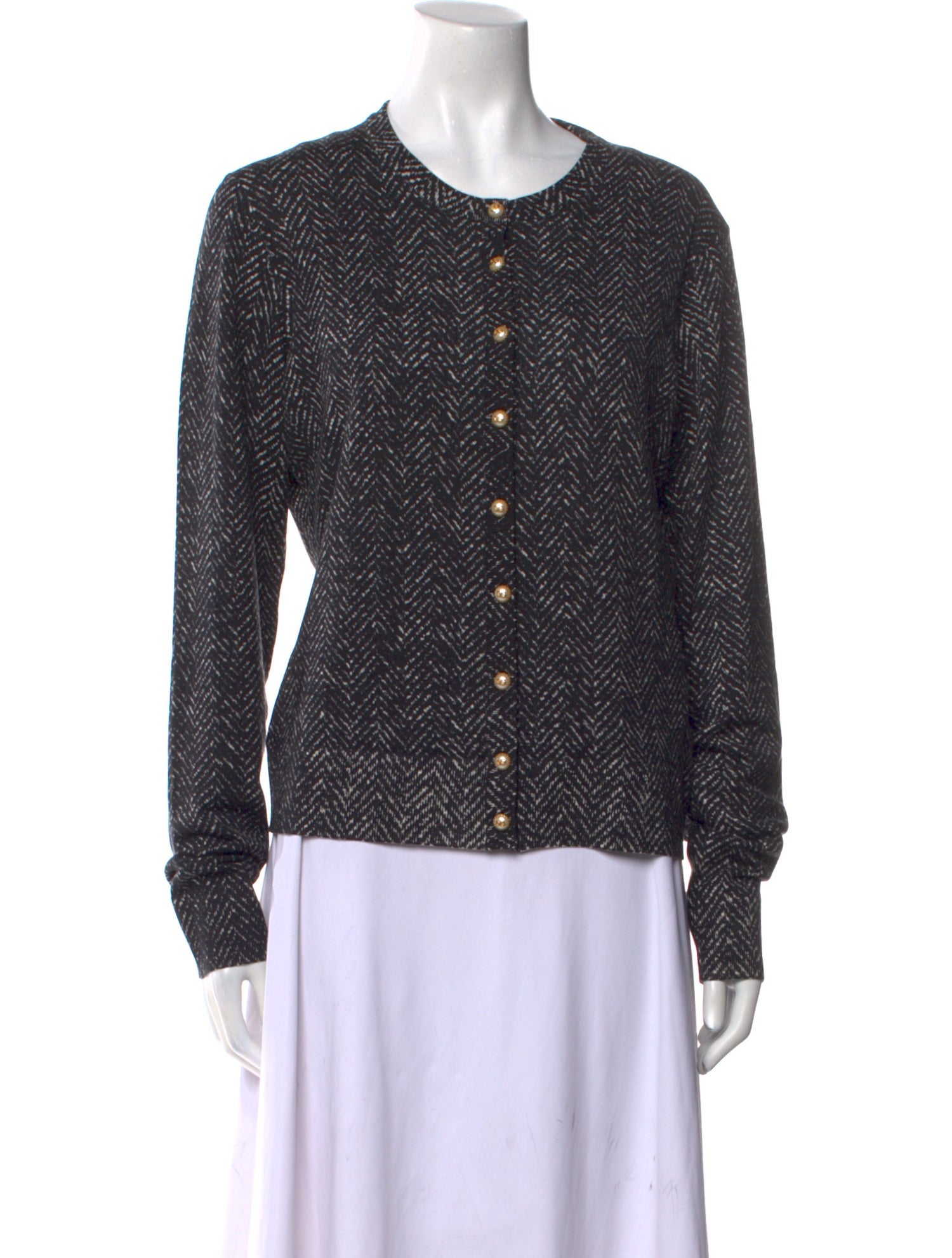 Dolce & Gabbana Virgin Wool Crew Neck Sweater