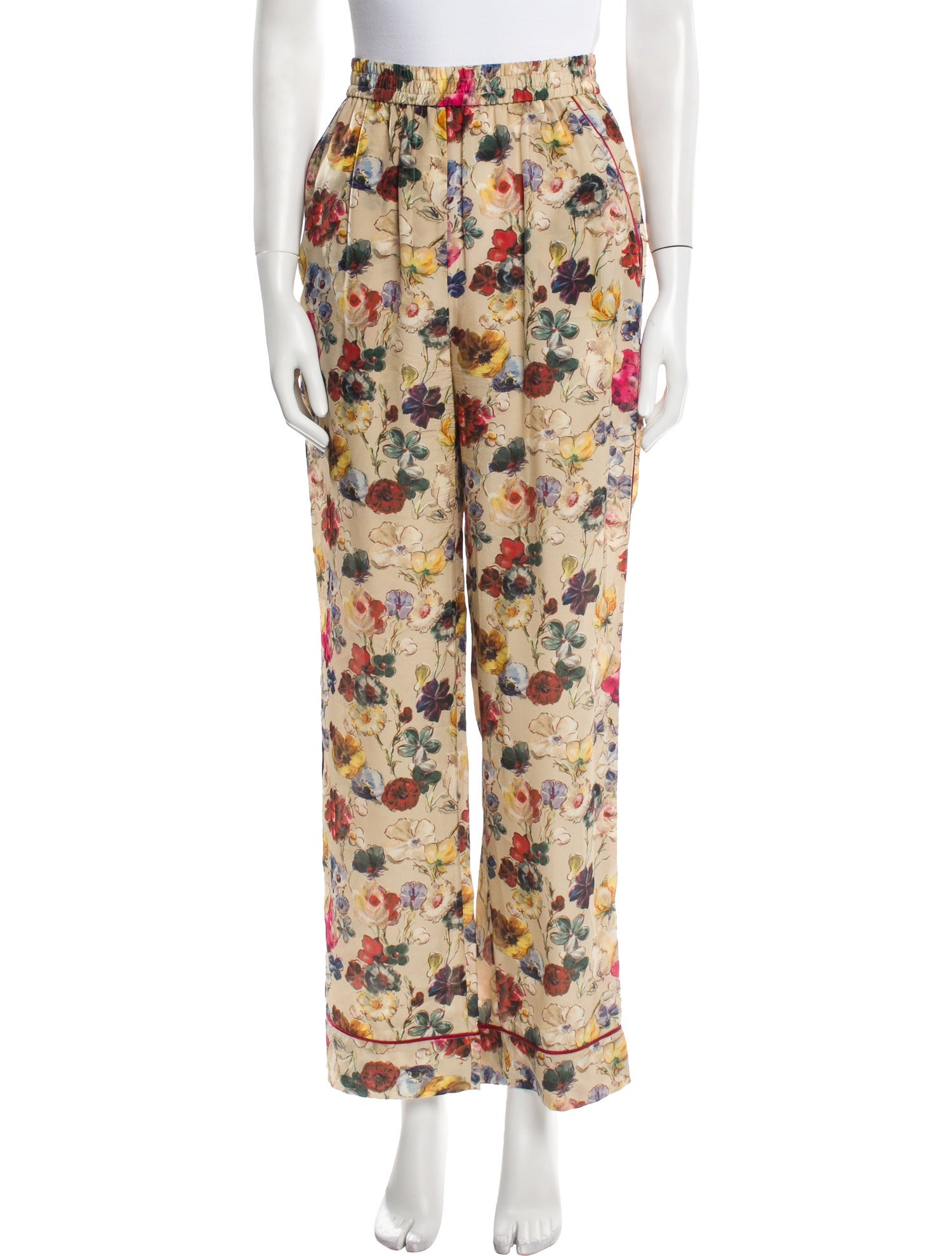 Dolce & Gabbana Silk Printed Pajamas