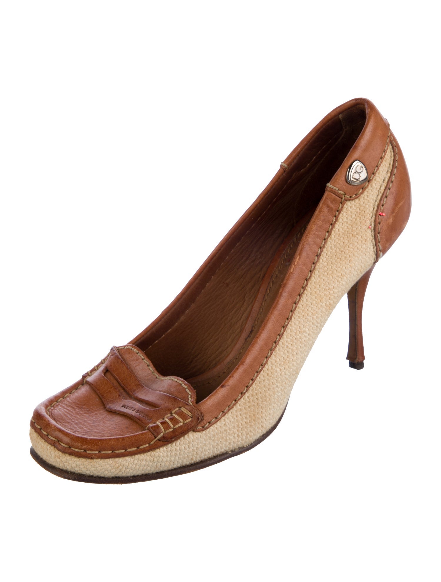 Dolce & Gabbana Vintage Canvas Pumps