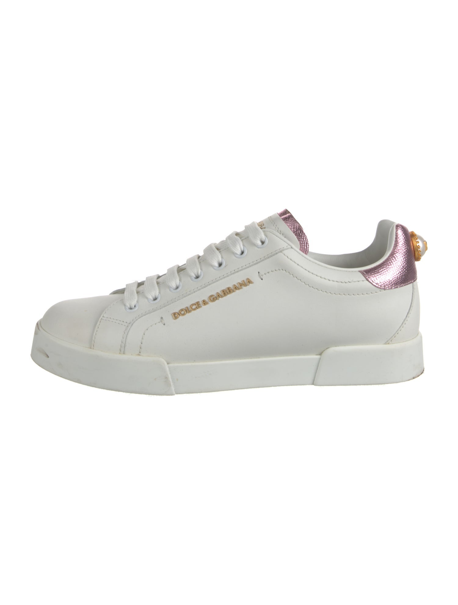 Dolce & Gabbana Leather Sneakers