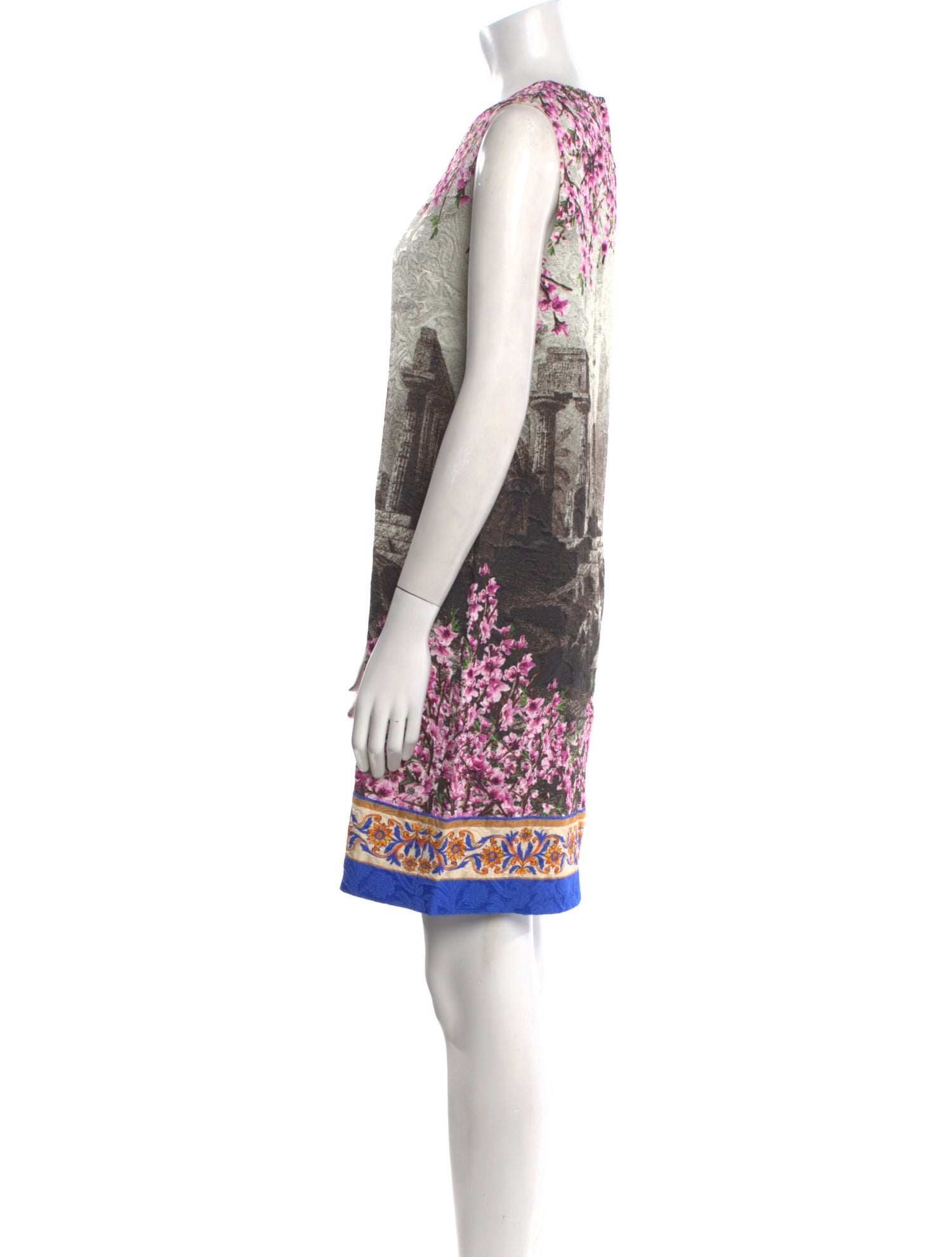 Dolce & Gabbana Printed Mini Dress w/ Tags