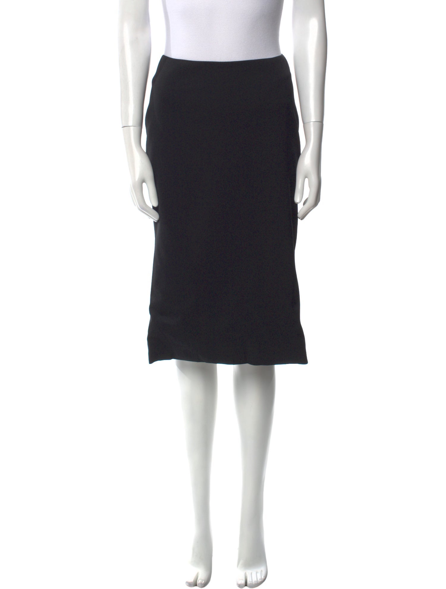 Dolce & Gabbana Virgin Wool Knee-Length Skirt