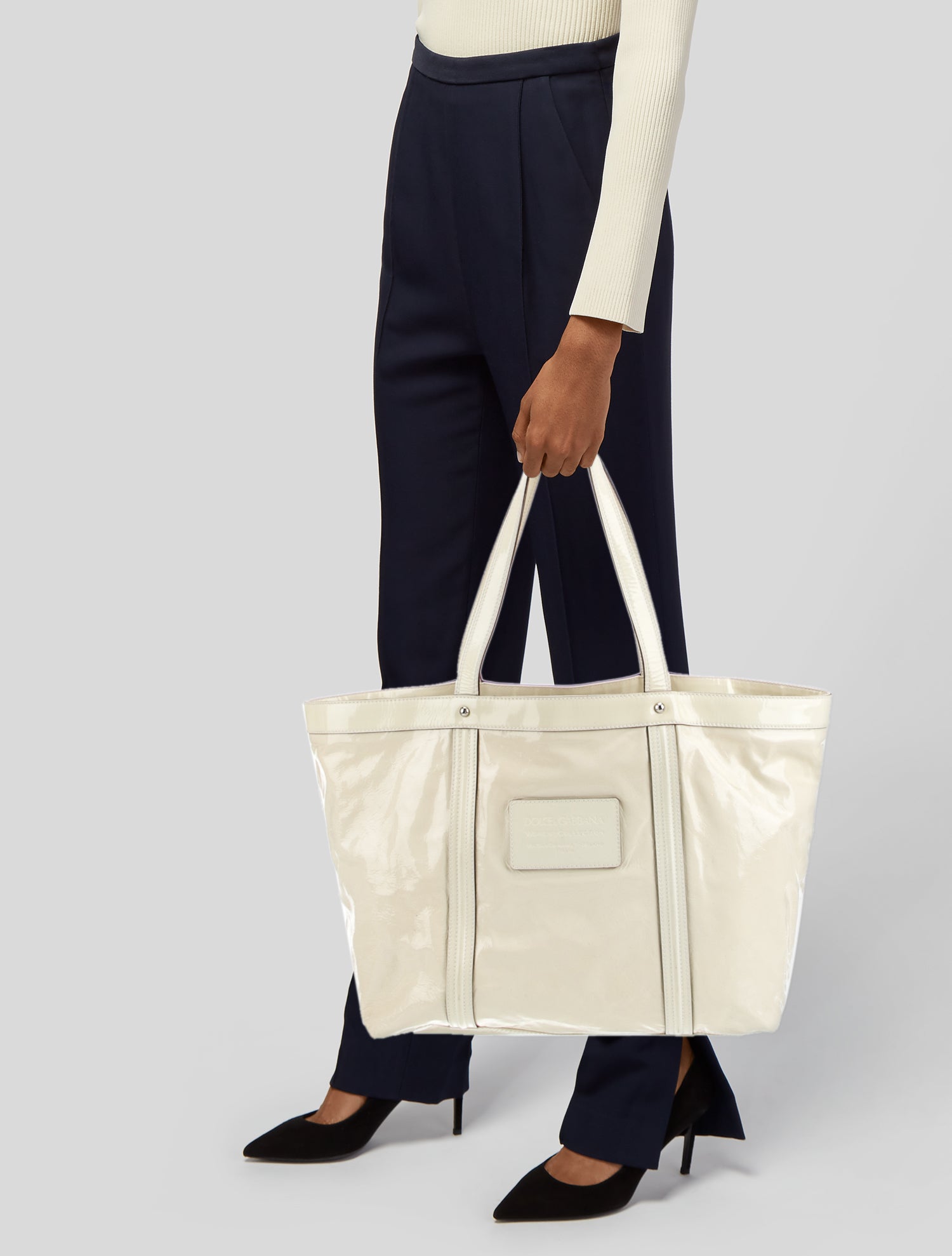 Dolce & Gabbana Patent Leather Tote