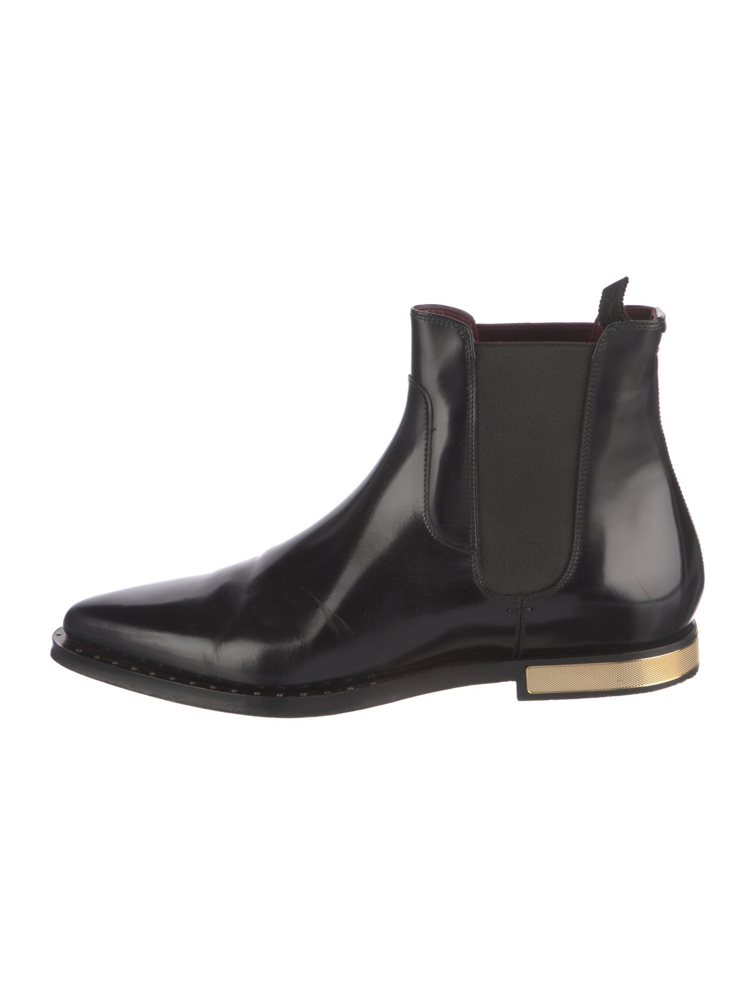 Dolce & Gabbana Leather Chelsea Boots