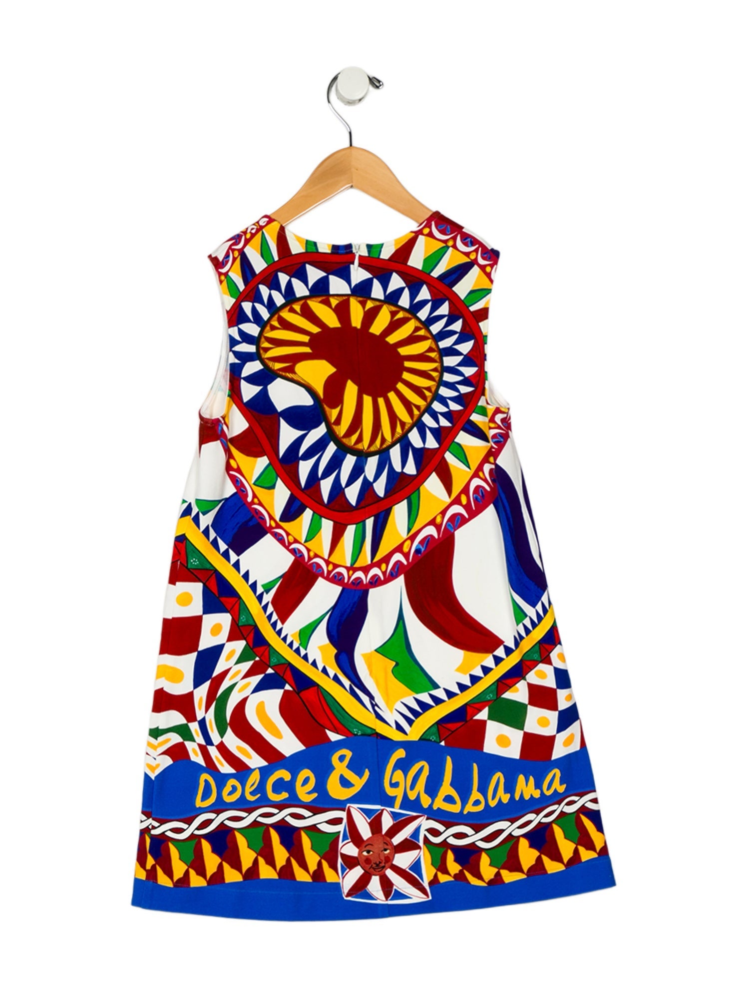 Dolce & Gabbana Dolce & Gabbana Girls' Sleeveless Cotton Dress