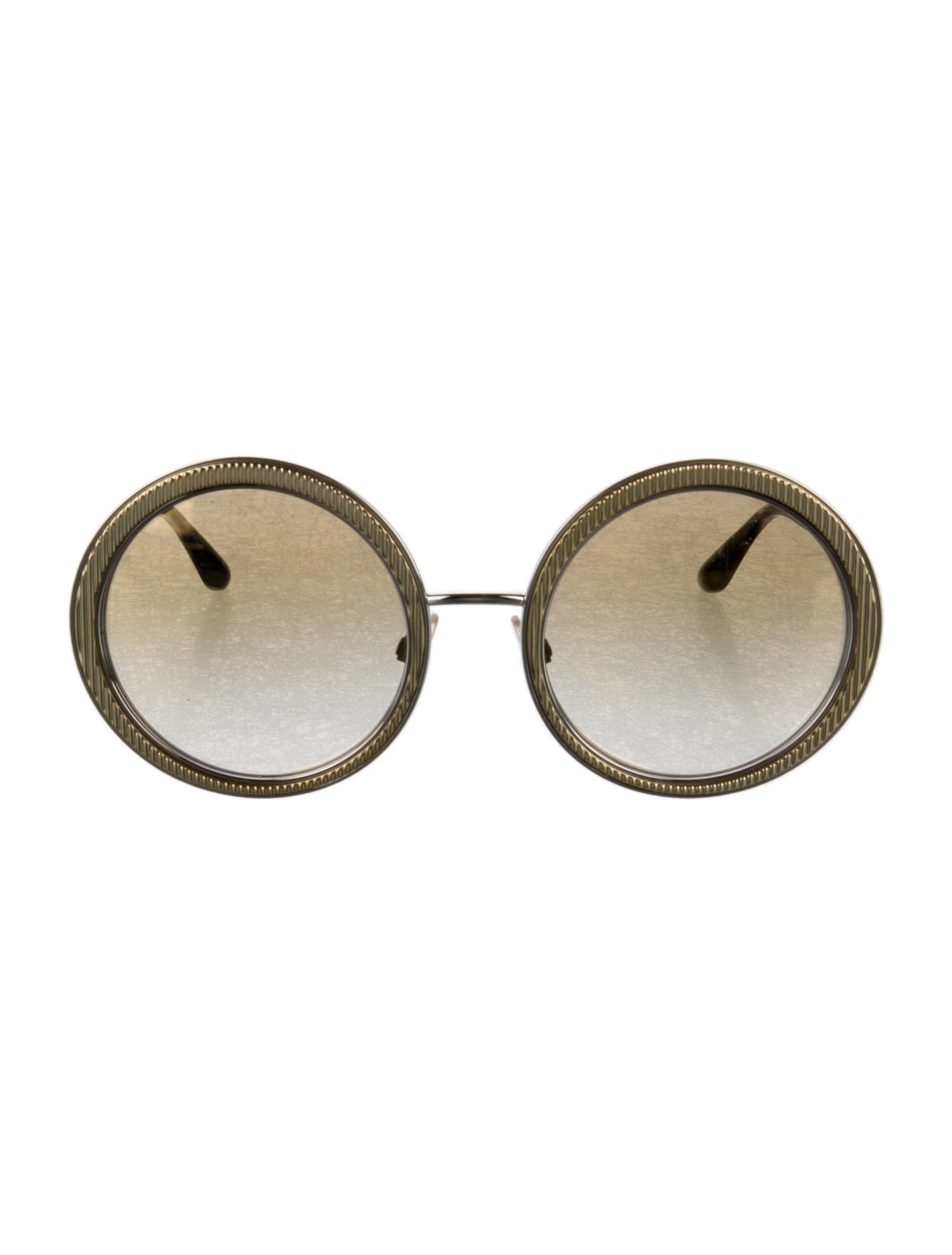 Dolce & Gabbana Oversize Gradient Sunglasses