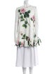 Dolce & Gabbana Floral Print Bateau Neckline Tunic