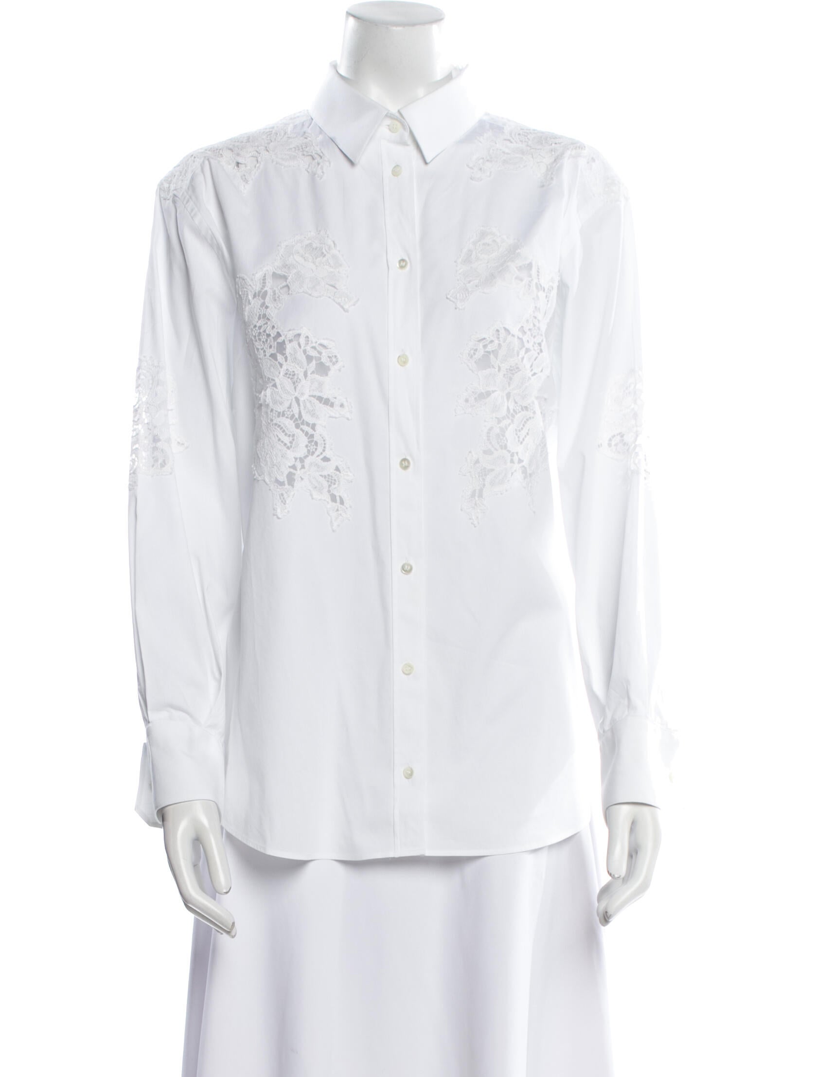 Dolce & Gabbana Long Sleeve Button-Up Top