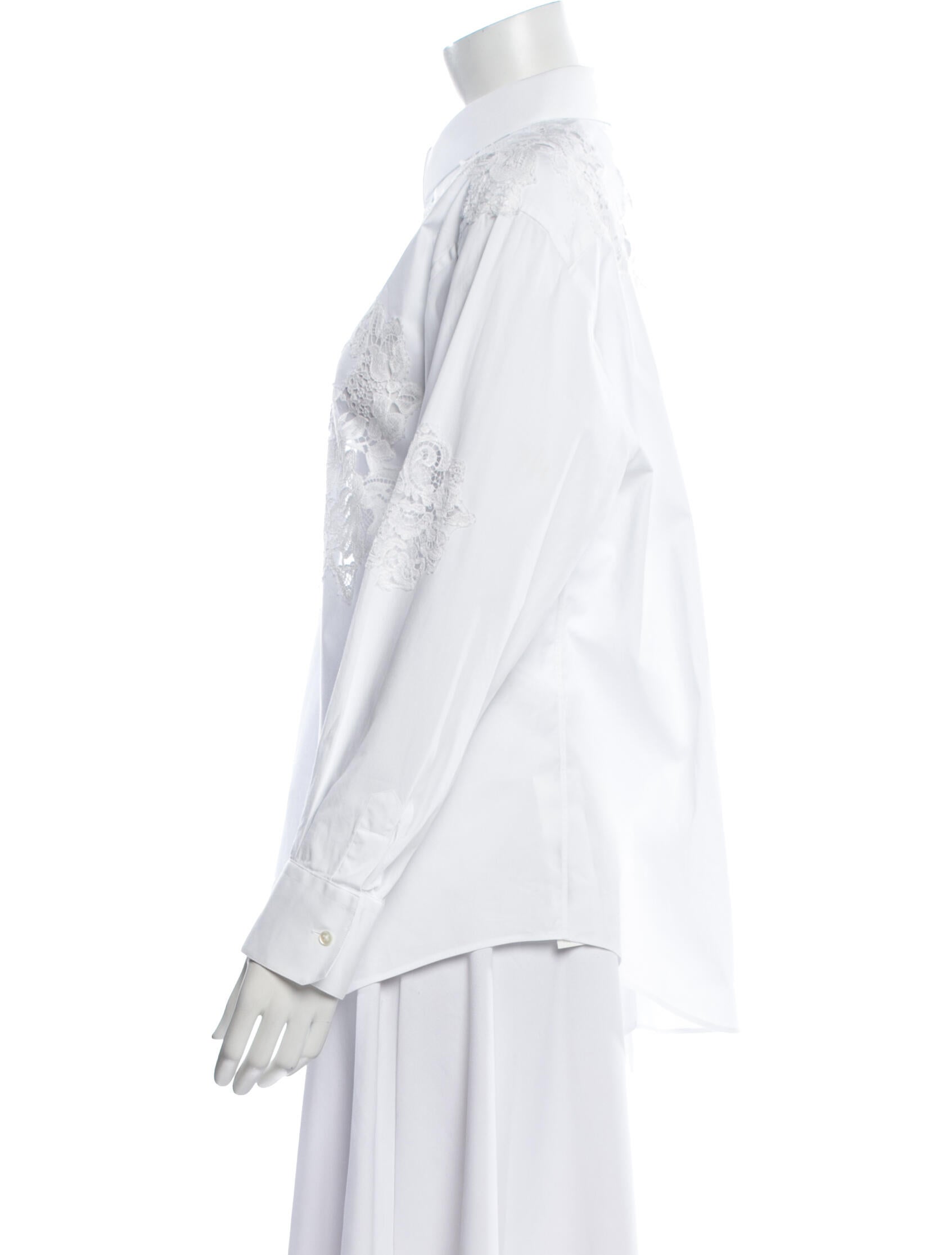 Dolce & Gabbana Long Sleeve Button-Up Top