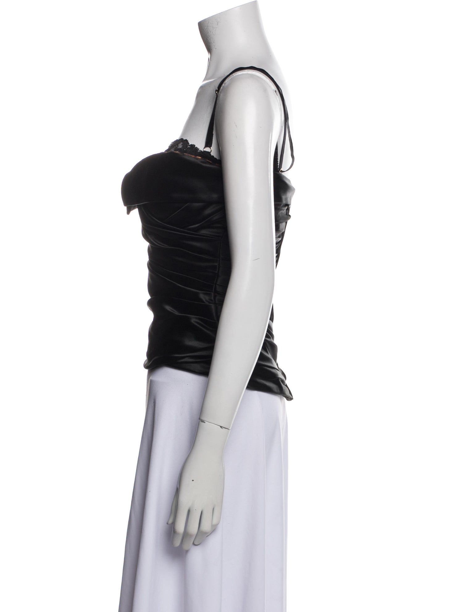 Dolce & Gabbana Strapless Crop Top