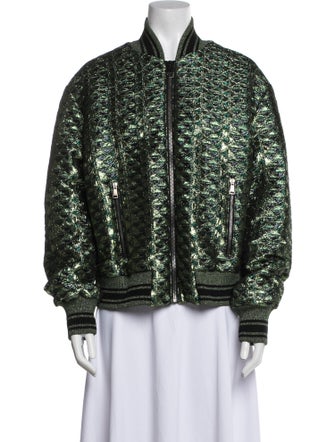 Dolce & Gabbana Printed Bomber Jacket