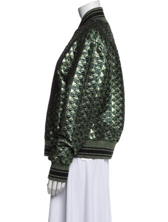 Dolce & Gabbana Printed Bomber Jacket