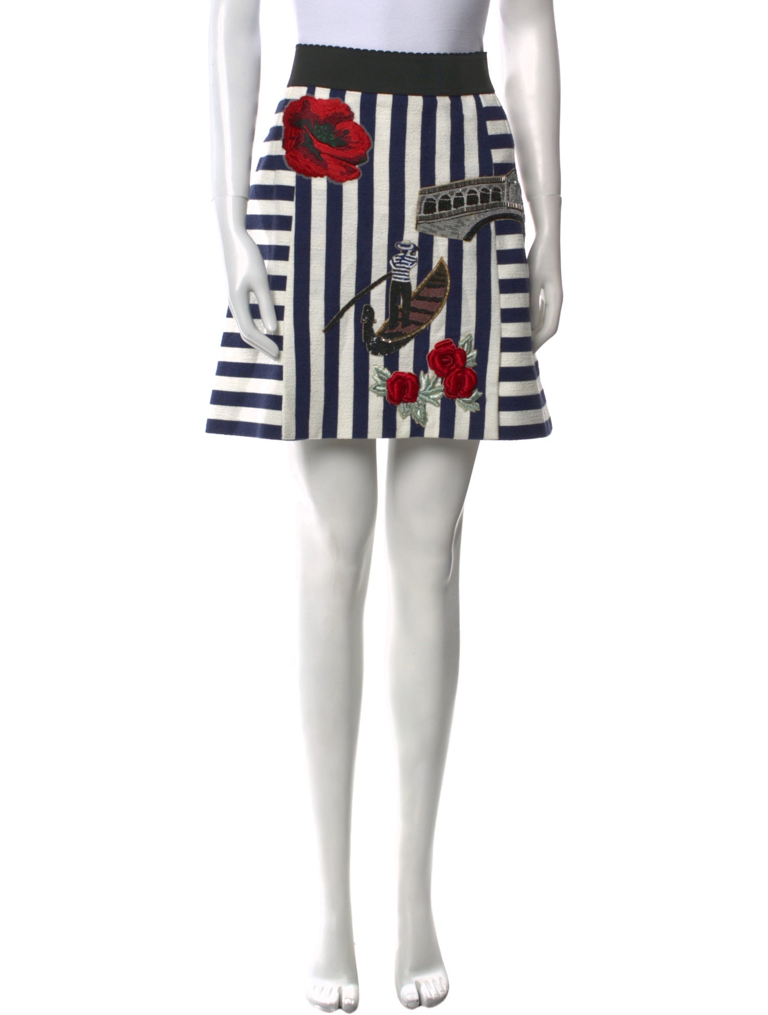 Dolce & Gabbana Printed Mini Skirt