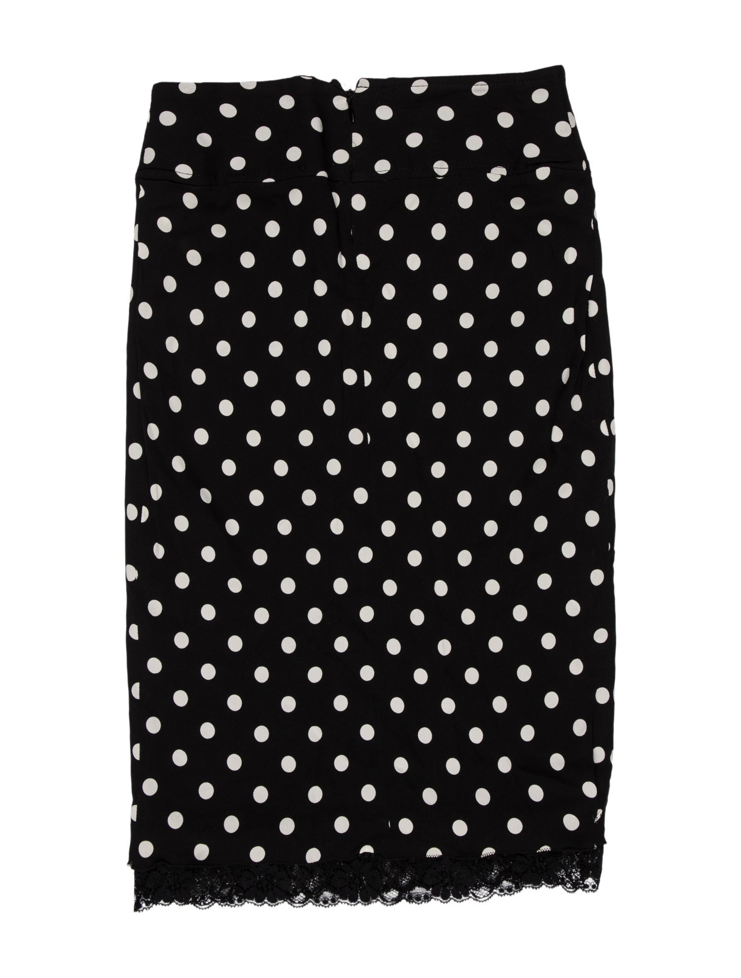 Dolce & Gabbana Silk Knee-Length Skirt