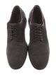 Dolce & Gabbana Canvas Leather Trim Embellishment Oxfords