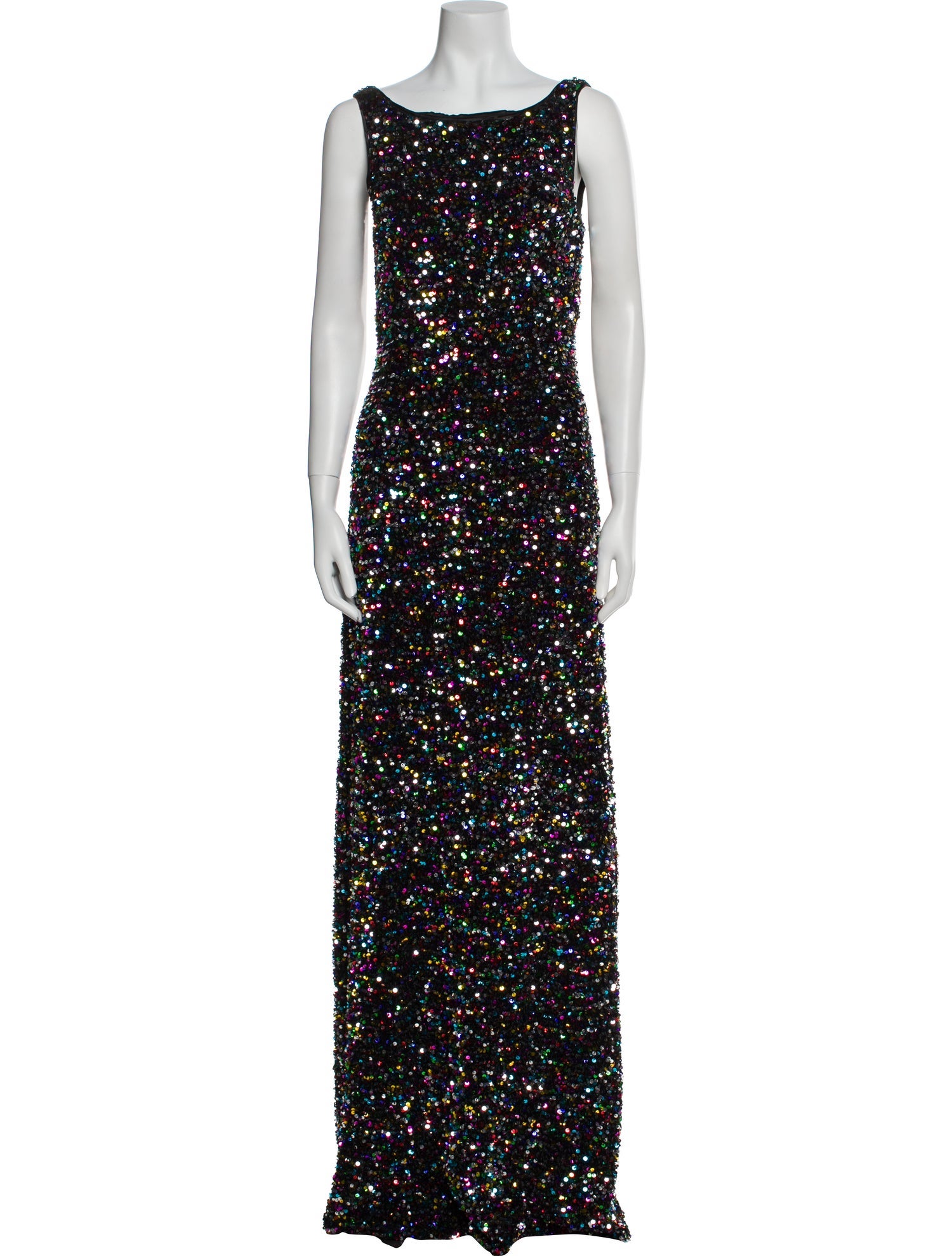 Dolce & Gabbana Bateau Neckline Long Dress w/ Tags