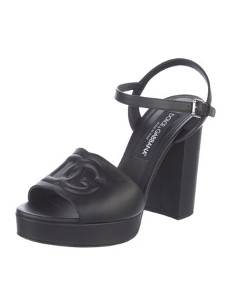 Dolce & Gabbana Leather Sandals