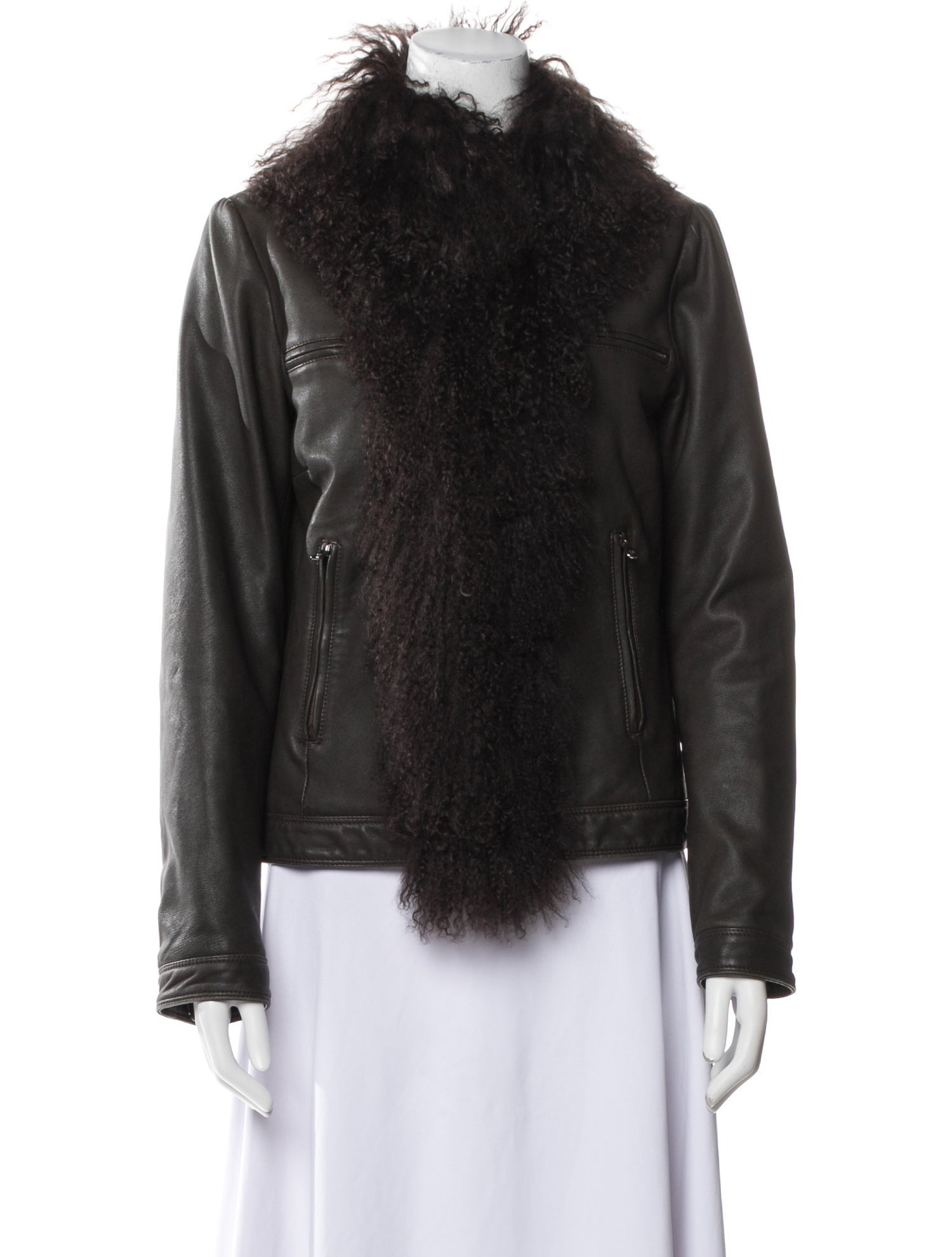 Dolce & Gabbana Leather Jacket