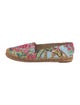 Dolce & Gabbana Carretto Print Canvas Espadrilles