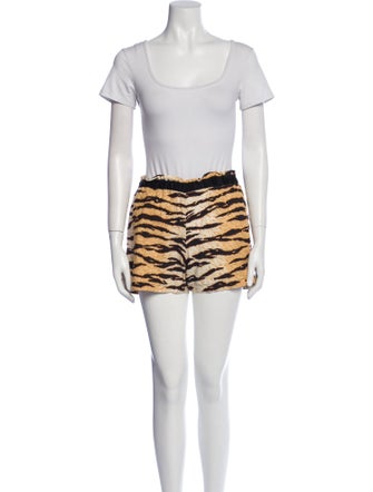 Dolce & Gabbana Animal Print Short Set