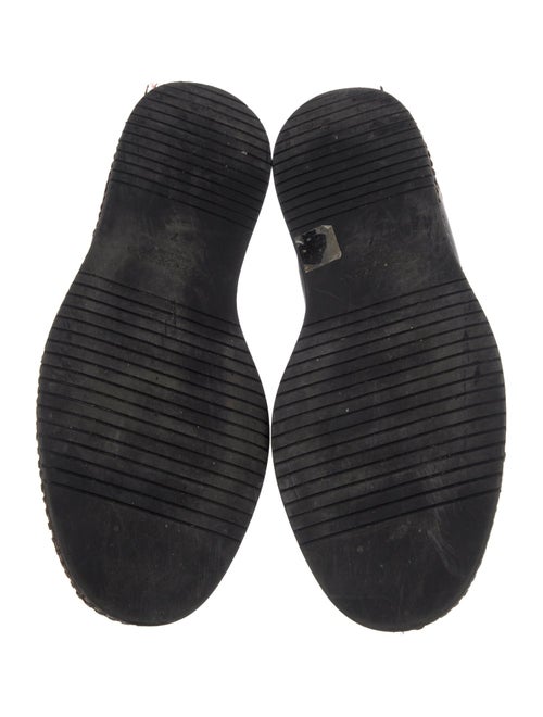 Dolce & Gabbana Leather Patterned Derby Shoes