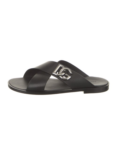 Dolce & Gabbana Leather Slides