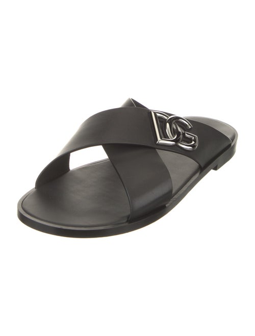 Dolce & Gabbana Leather Slides