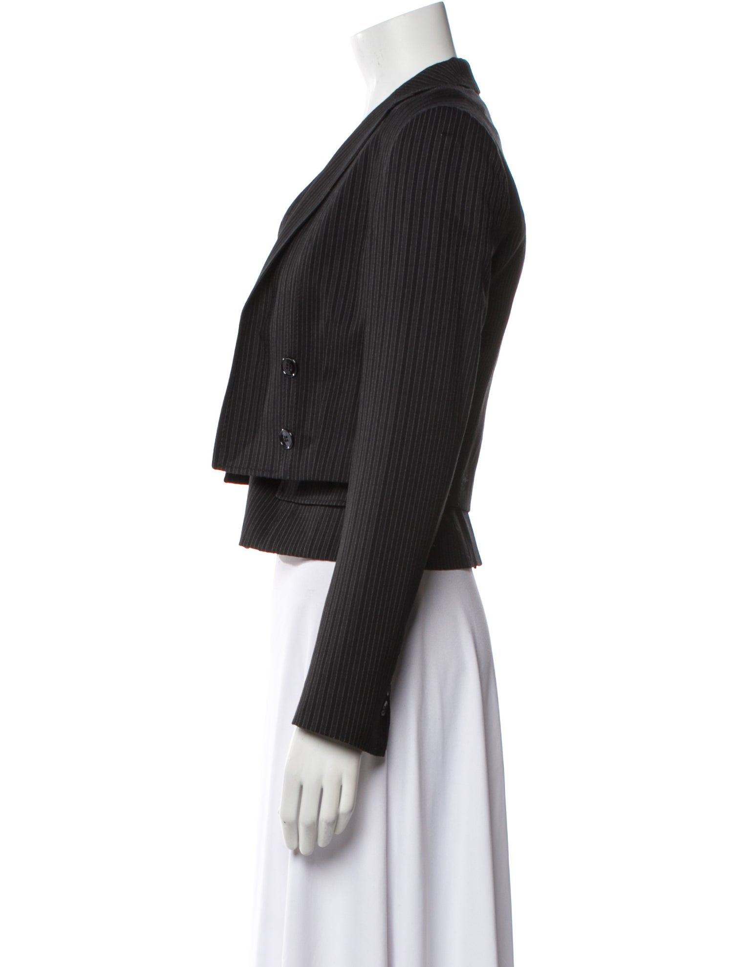 Dolce & Gabbana Striped Pleated Accents Set