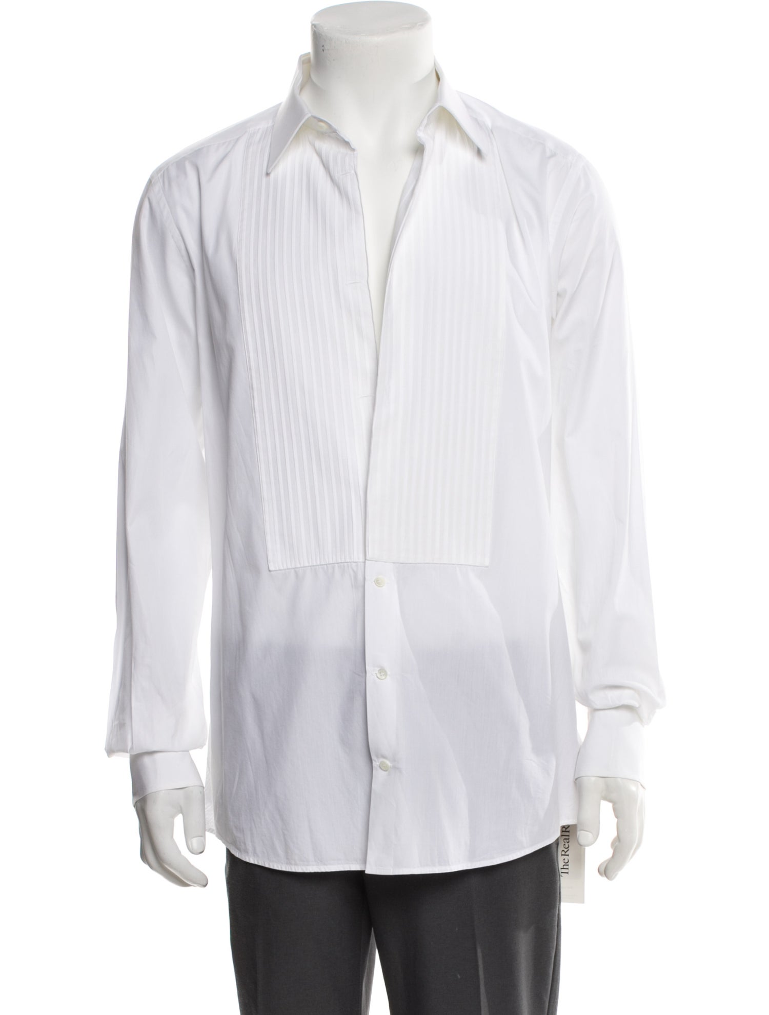 Dolce & Gabbana Long Sleeve Tuxedo Shirt