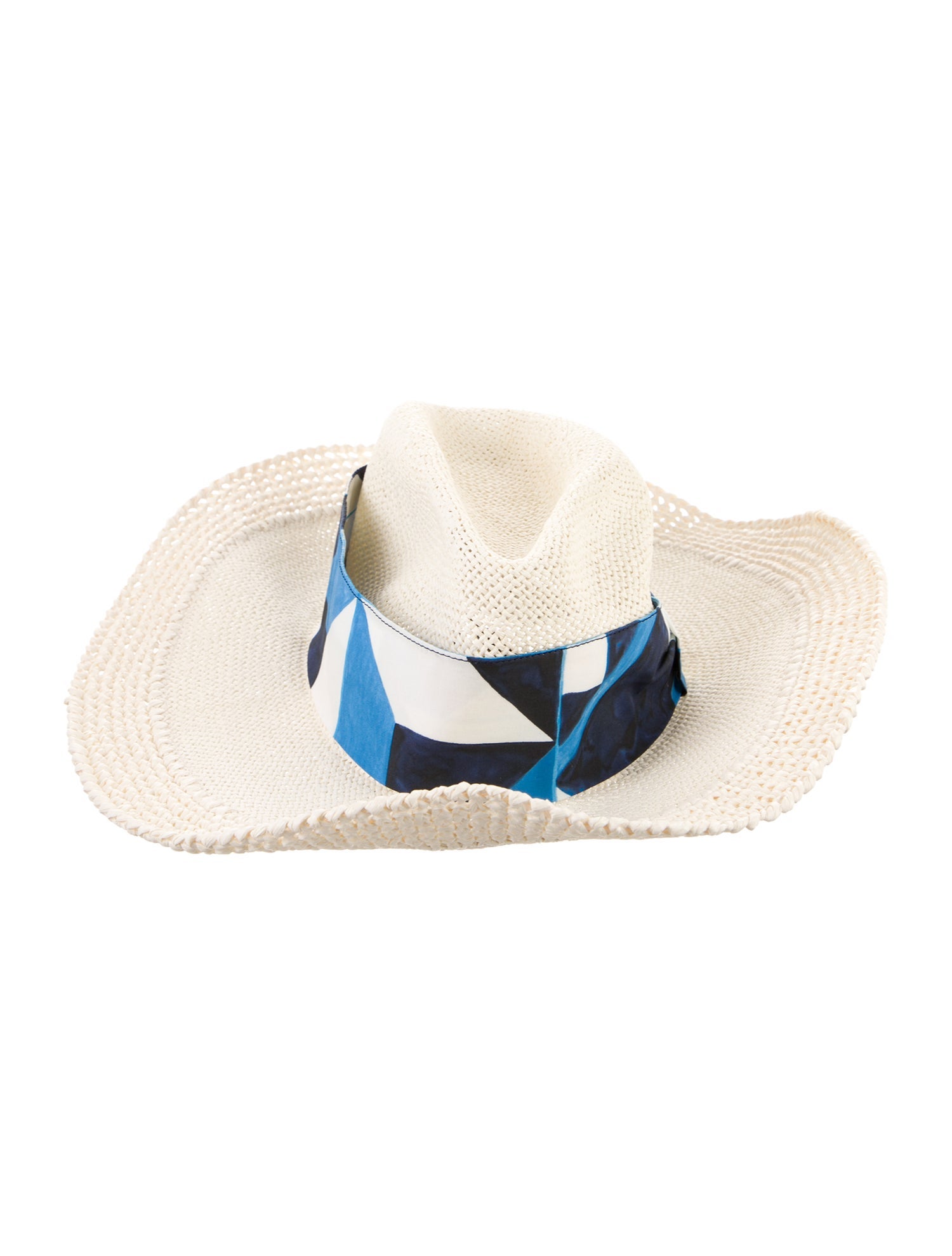 Dolce & Gabbana Paper Woven Fedora Hat w/Tags