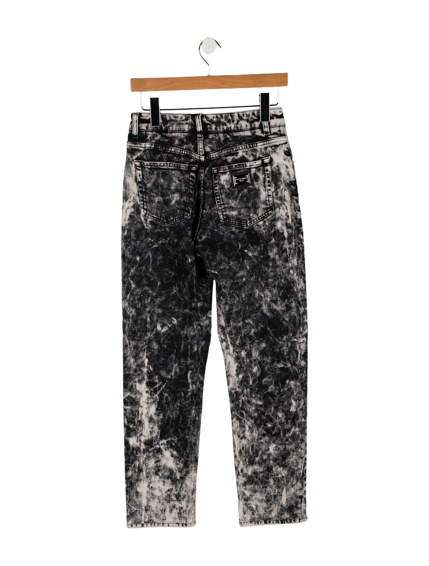 Dolce & Gabbana Mid-Rise Straight Leg Jeans