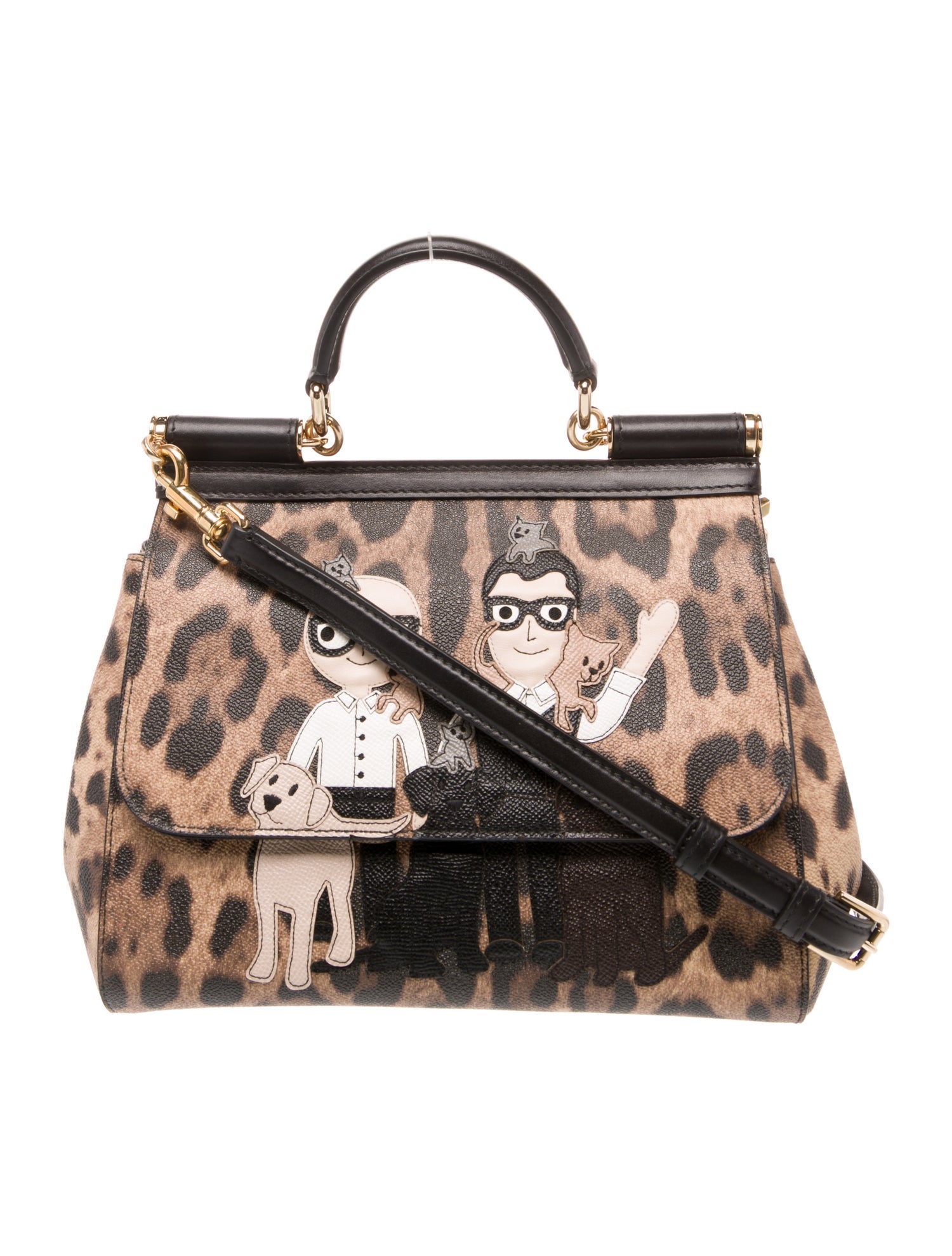 Dolce & Gabbana Leather Crossbody Bag