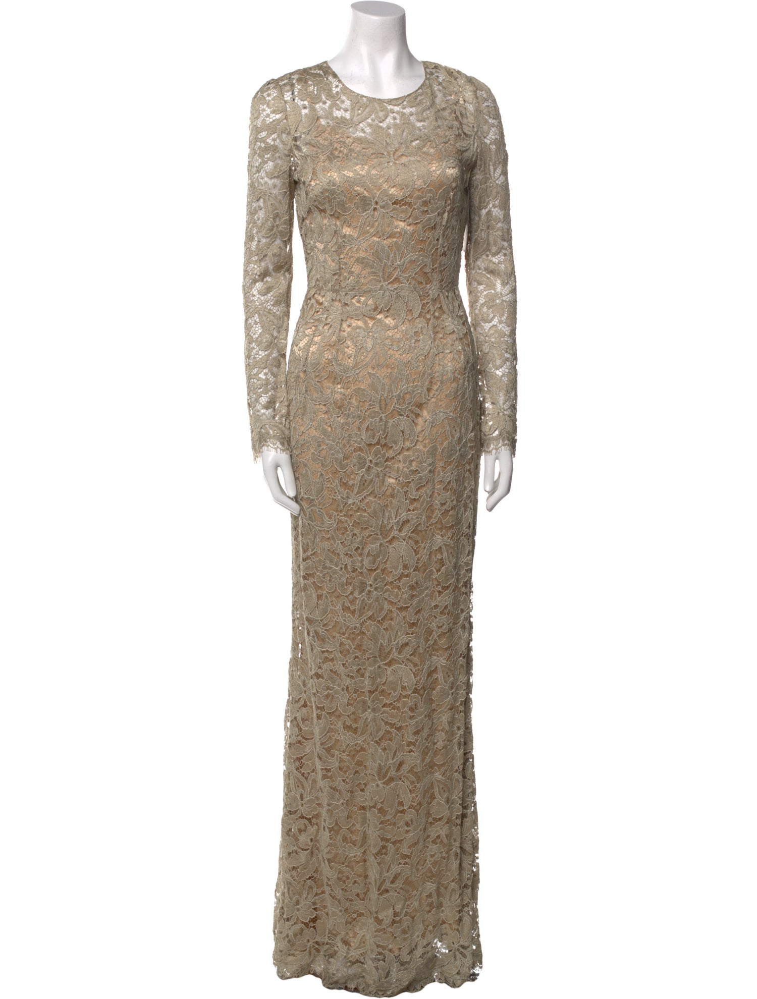 Dolce & Gabbana Lace Long Dress w/ Tags