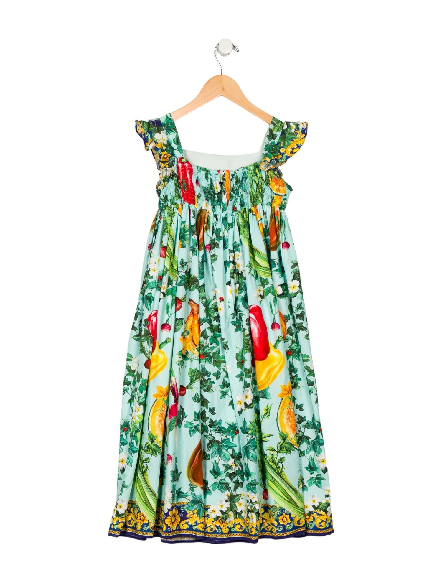 Dolce & Gabbana Dolce & Gabbana Girls' Sleeveless Cotton Dress